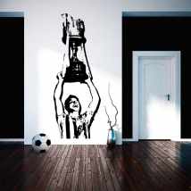 Vinile o adesivi giocatore di calcio joaquín real betis football