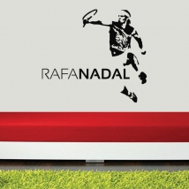 Vinile e adesivi tennis rafa nadal