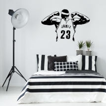 Vinile decorativo e adesivi lebron james
