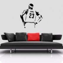 Vinile e adesivi basket nba lebron james