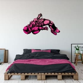 Vinile decorativo e adesivi astronauta
