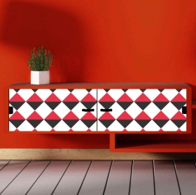 Vinili stile retrò per decorare mobili o armadi