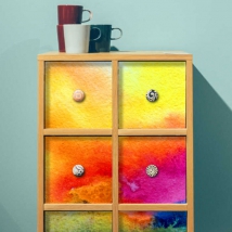 Vinili per mobili o armadi vernici colorate