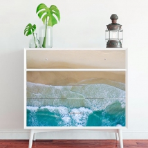 Vinili per decorare mobili o armadi spiaggia costiera
