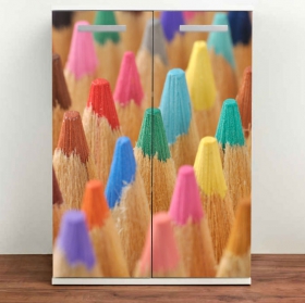 Vinili per mobili o armadi matite colorate
