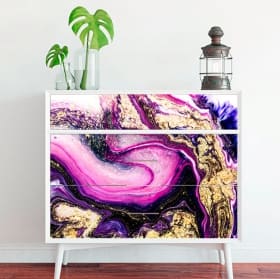 Vinile per mobili o armadi pietre colorate