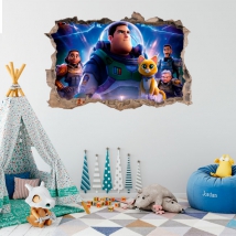 Vinili disney lightyear buco 3d