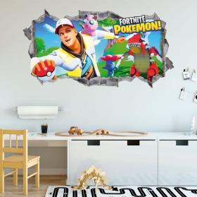 Vinili fortnite pokemon 3d