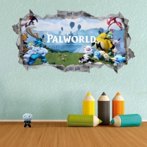 Vinili video gioco palworld 3d
