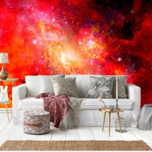 Stelle nello spazio carta da parati o murale