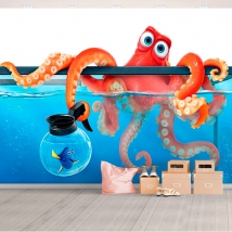Carta da parati o fotomurale disney pixar alla ricerca di dory