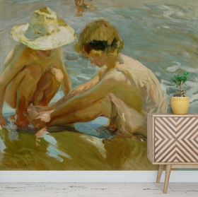 Sorolla pittura murale o carta da parati