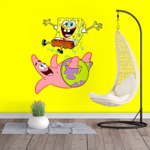 Fotomurale o carta da parati spongebob patricio