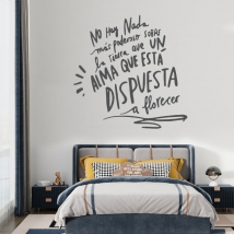 Vinile decorativo frase motivazionale