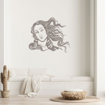 Vinili decorativi volto di venere sandro botticelli