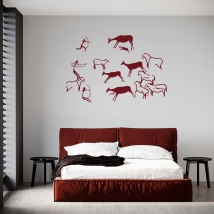 Vinili decorativi pittura rupestre
