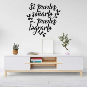 Adesivi murale con frasi motivazionali: trasforma il tuo spazio con ispirazione