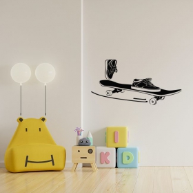 Adesivi decorativi in ​​vinile per skateboard e scarpe da ginnastica