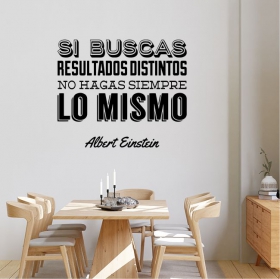 Frasi sugli adesivi in ​​vinile se stai cercando i risultati di einstein