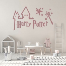 Adesivi in ​​vinile castello di harry potter