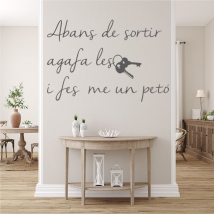 Frasi adesive in vinile abans de sortir