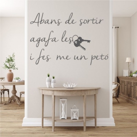 Frasi adesive in vinile abans de sortir