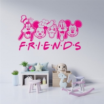 Vinile adesivo friends fusion disney