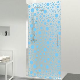 Vinili schermi del bagno cerchi