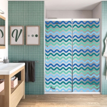 Vinile per schermi increspature di colori