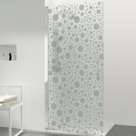 Cerchi in vinile per divisori da bagno