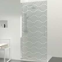 Decalcomanie in vinile per divisori con forme geometriche