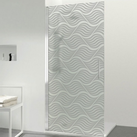 Decalcomanie in vinile per divisori con forme geometriche