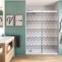 Vinile per schermi increspature di colori