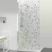 Vinile per schermi triangoli colorati