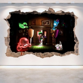 Adesivi e vynils di Luigi Mansion Dark Moon